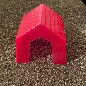 Never used pink hamster bed